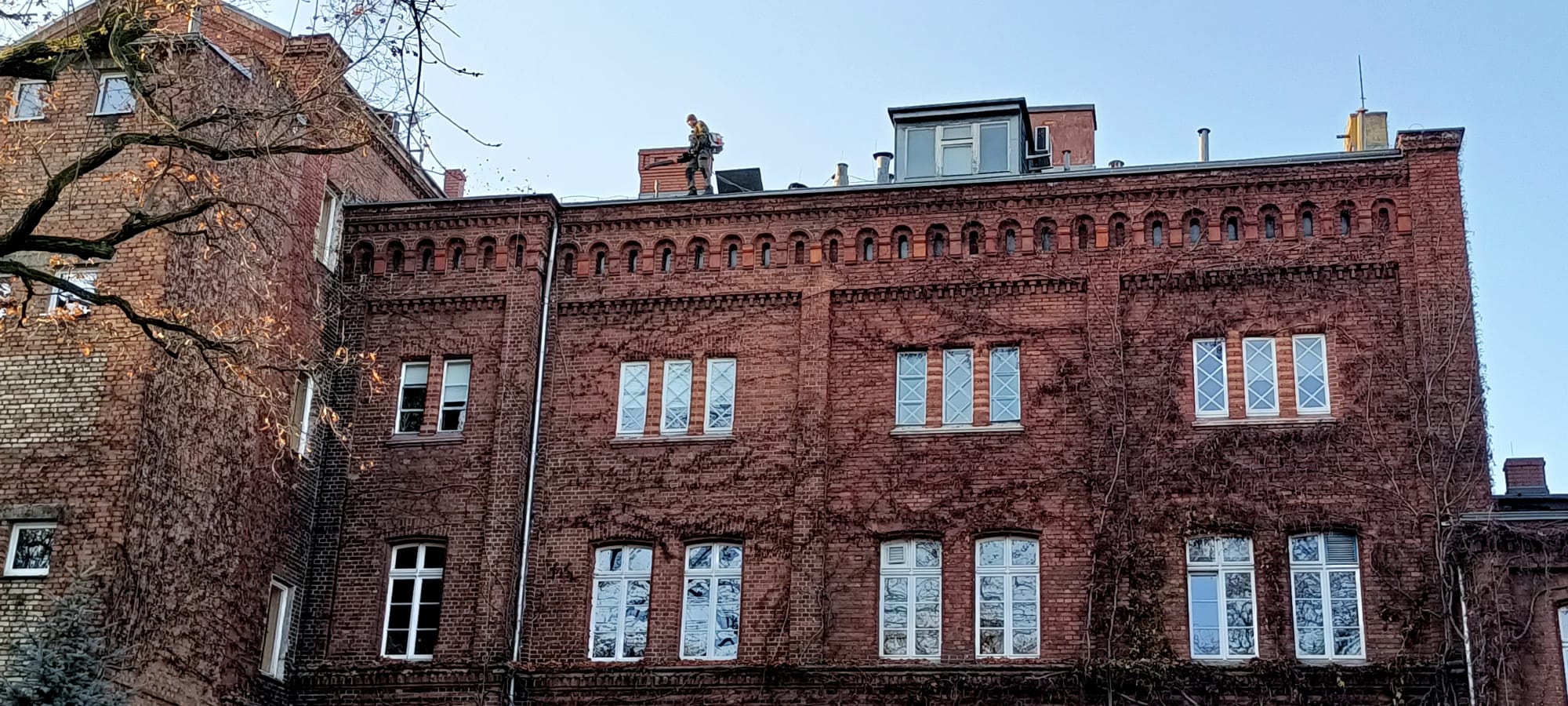Czyszczenie rynien realizacja 1