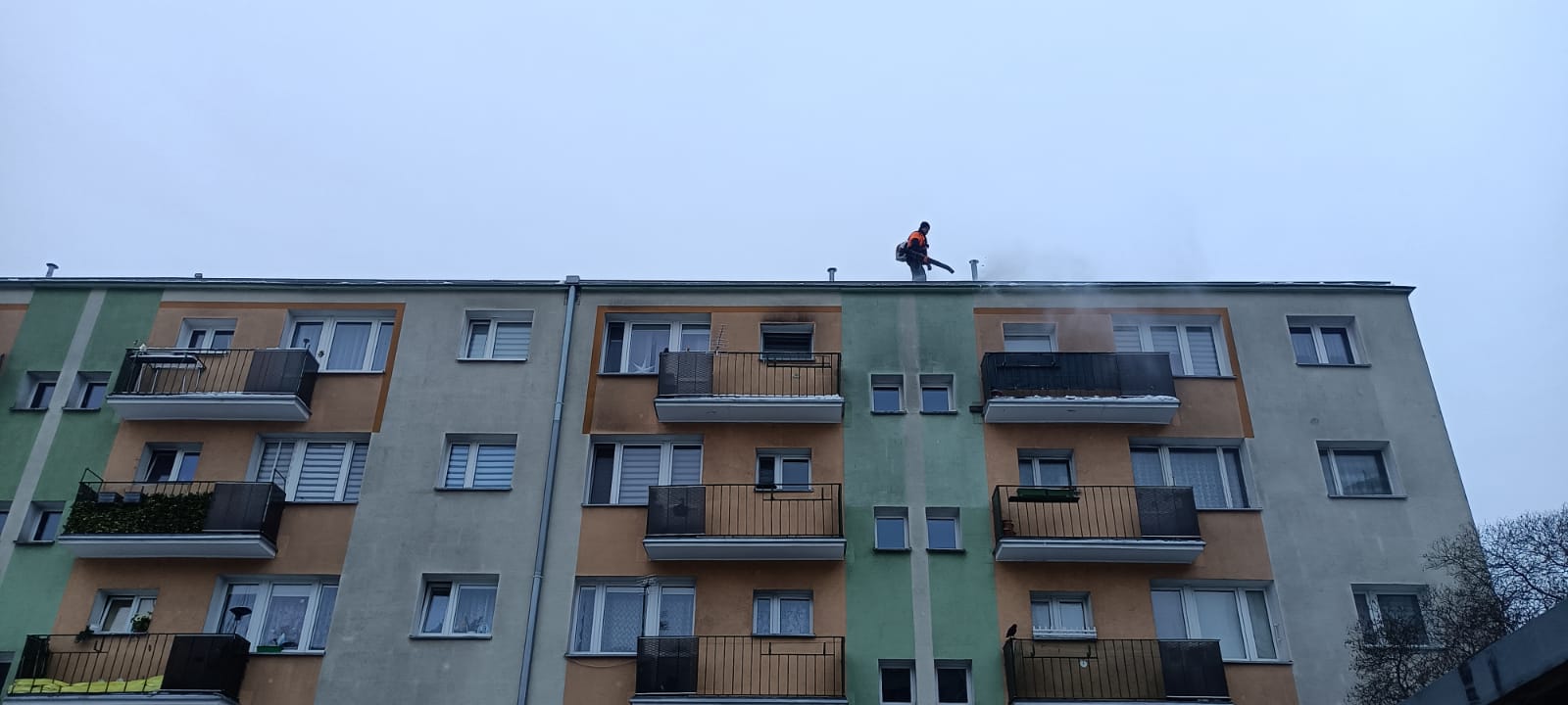 Czyszczenie rynien realizacja 3